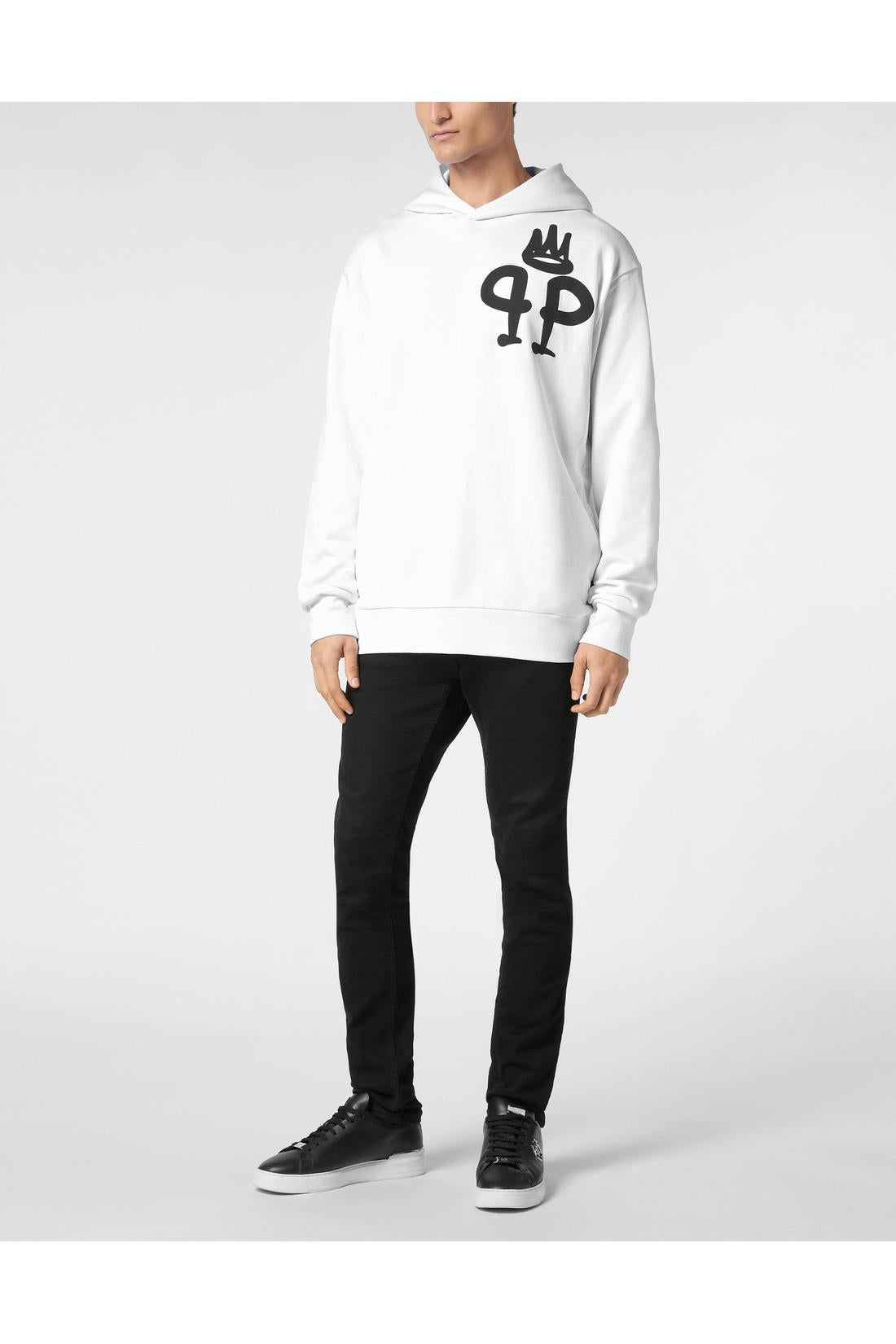 Philipp Plein Hoodie Sweatshirt LS King Plein, Strick & Pullover