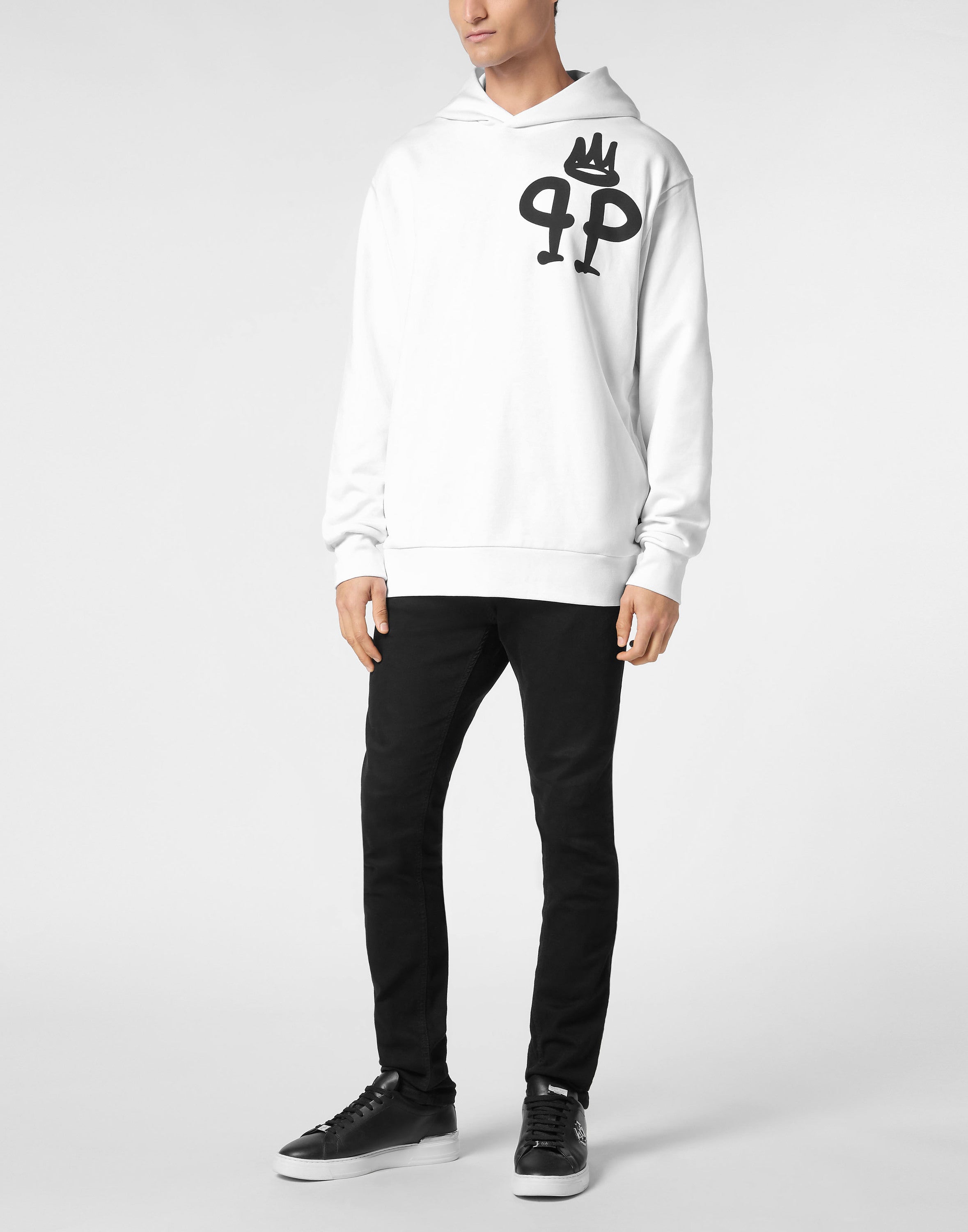 Hoodie Sweatshirt LS King Plein