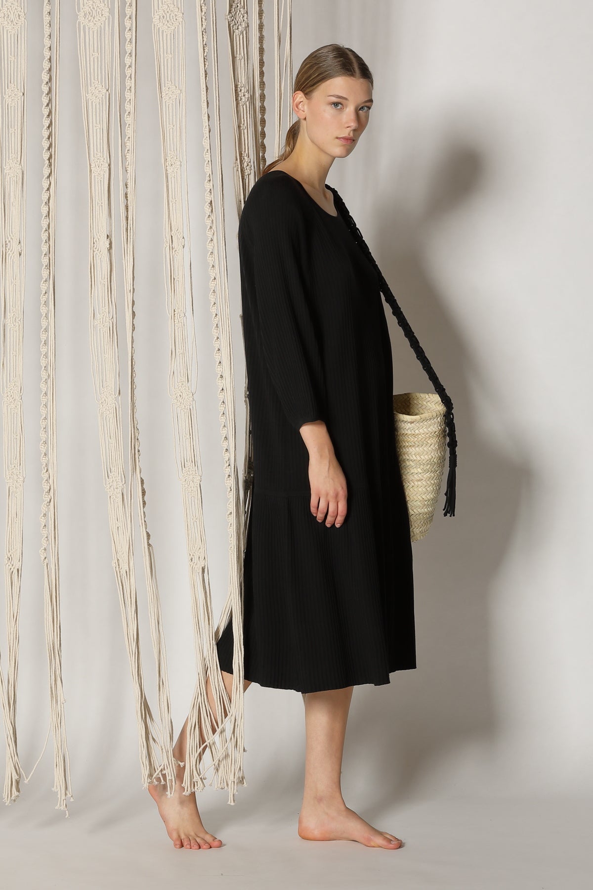 Pima Boho Midi Dress