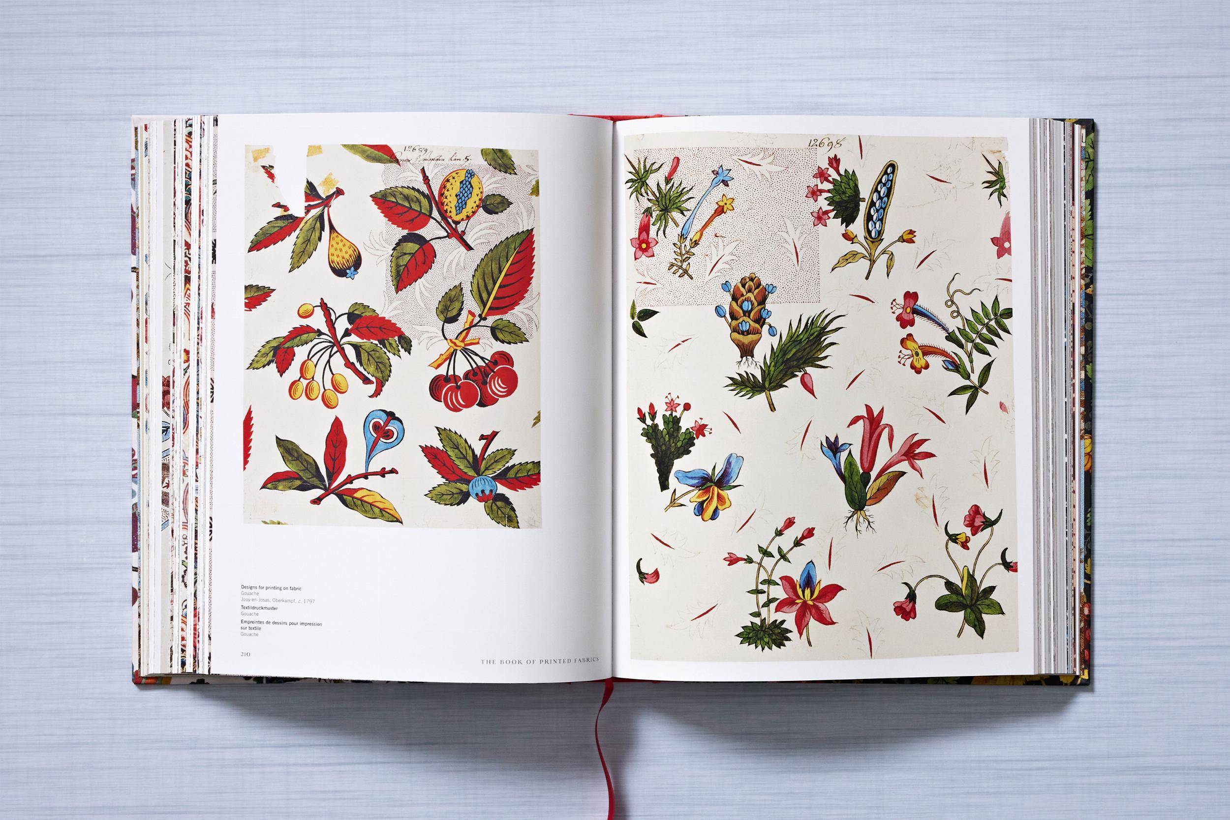 Taschen-The Book of Printed Fabrics. From the 16th century until today (German, French, English)-Fashion-Black-Deal-Outlet-by-ARCHIVIST