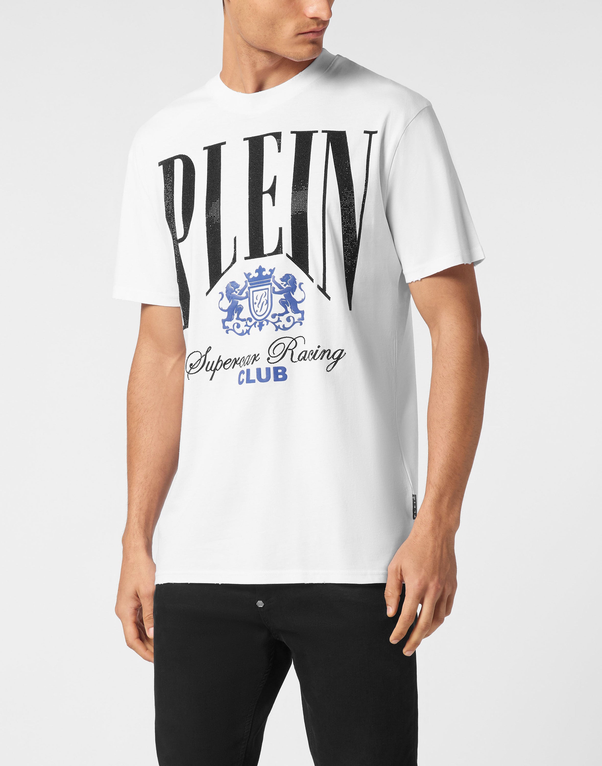 Jersey T-shirt Round Neck SS Strass Cars Racing