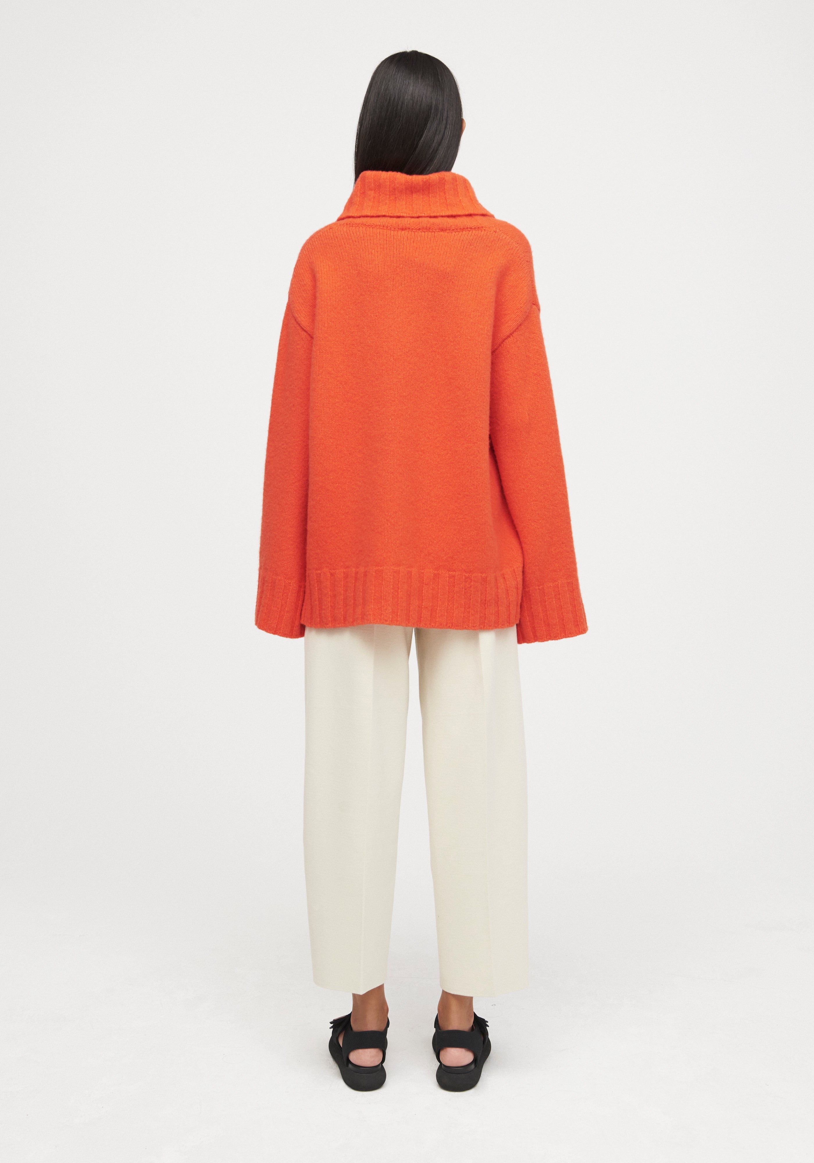 AERON MADELEINE ECO STRETCH Knit suiting pants – cream