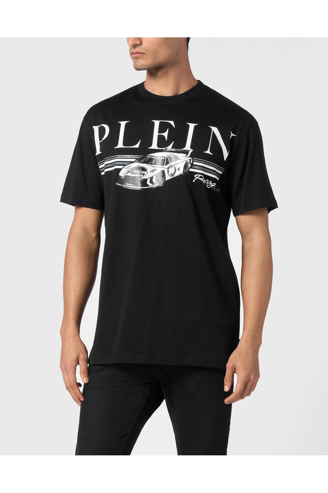 Philipp Plein Jersey T-shirt Round Neck SS Cars Racing, Shirts