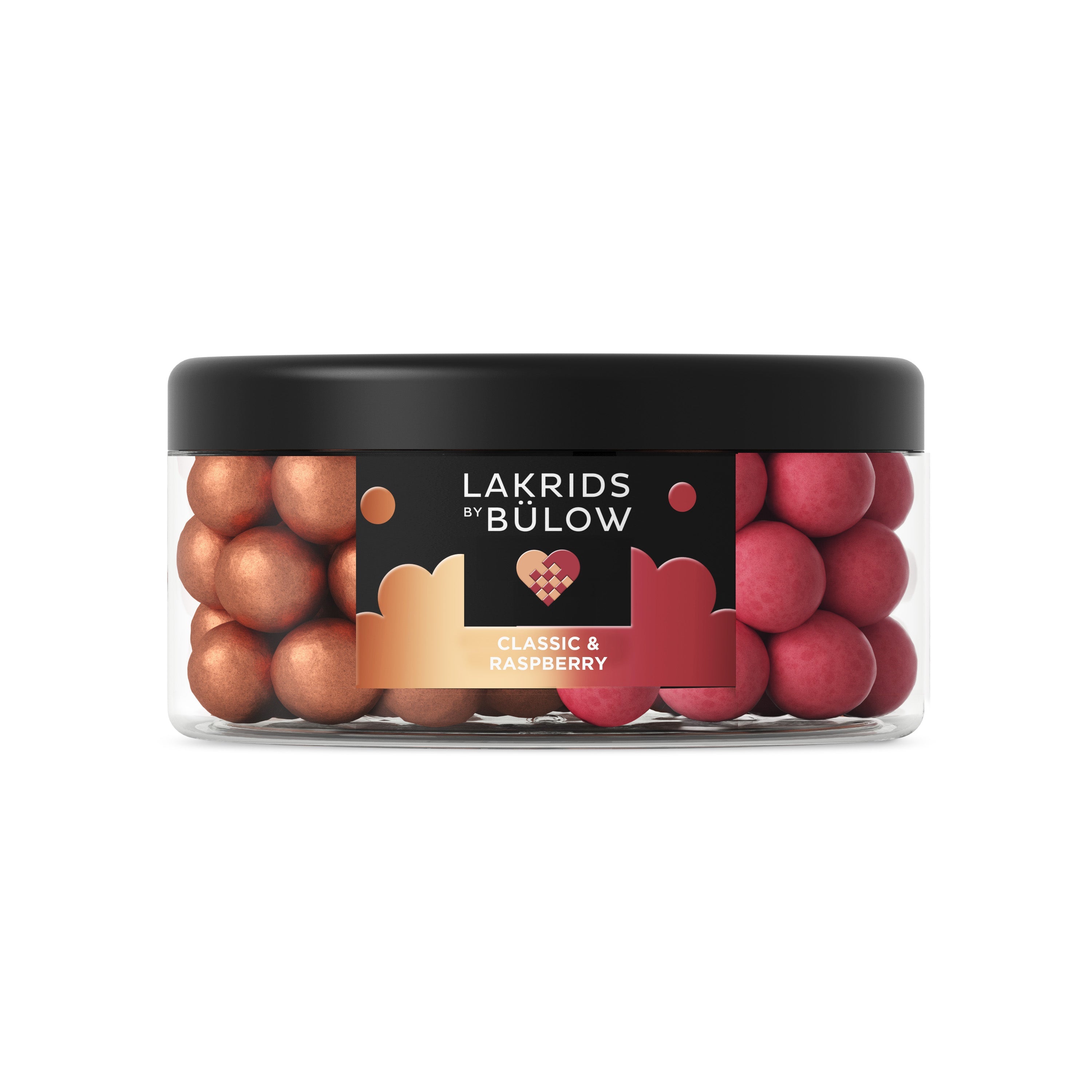 Genusskontor-LAKRIDS BÜLOW Winter: Large Mixed Classic Caramel & Crispy Raspberry 550g-Black-Deal-Outlet-by-ARCHIVIST