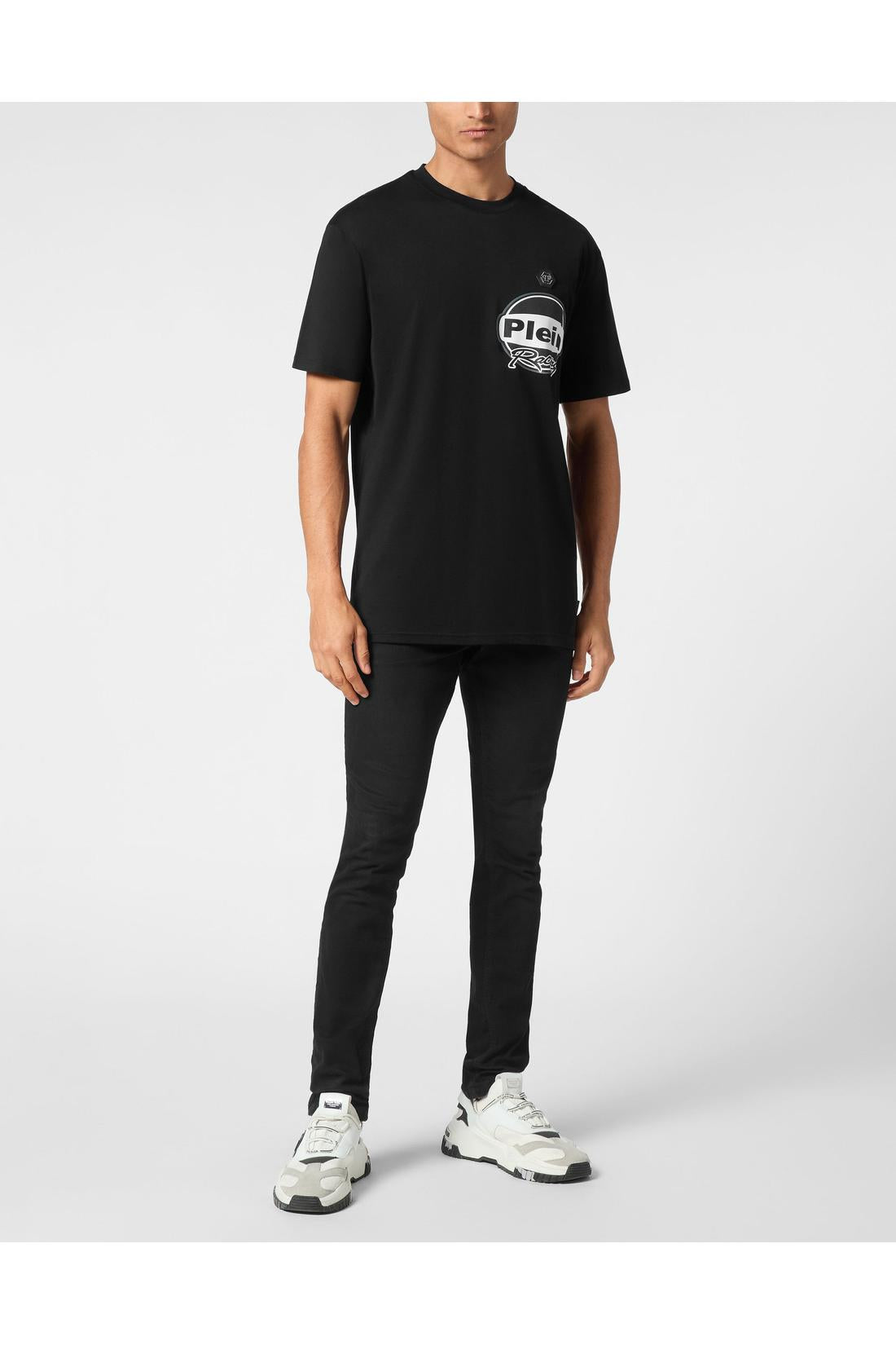 Philipp Plein Jersey T-shirt Round Neck SS Cars Racing, Shirts