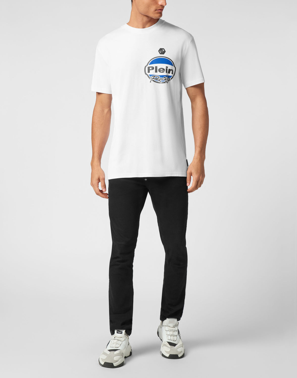 Philipp Plein Jersey T-shirt Round Neck SS Cars Racing, Shirts
