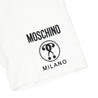 Moschino Couture-Moschino Couture Cotton Logo Shorts-MEN CLOTHING-Black-Deal-Outlet-by-ARCHIVIST