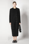 Sminfinity-Blurry Long Cardigan-Jacken & Mäntel-Black-Deal-Outlet-by-ARCHIVIST