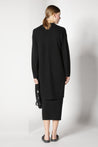 Sminfinity-Blurry Long Cardigan-Jacken & Mäntel-Black-Deal-Outlet-by-ARCHIVIST