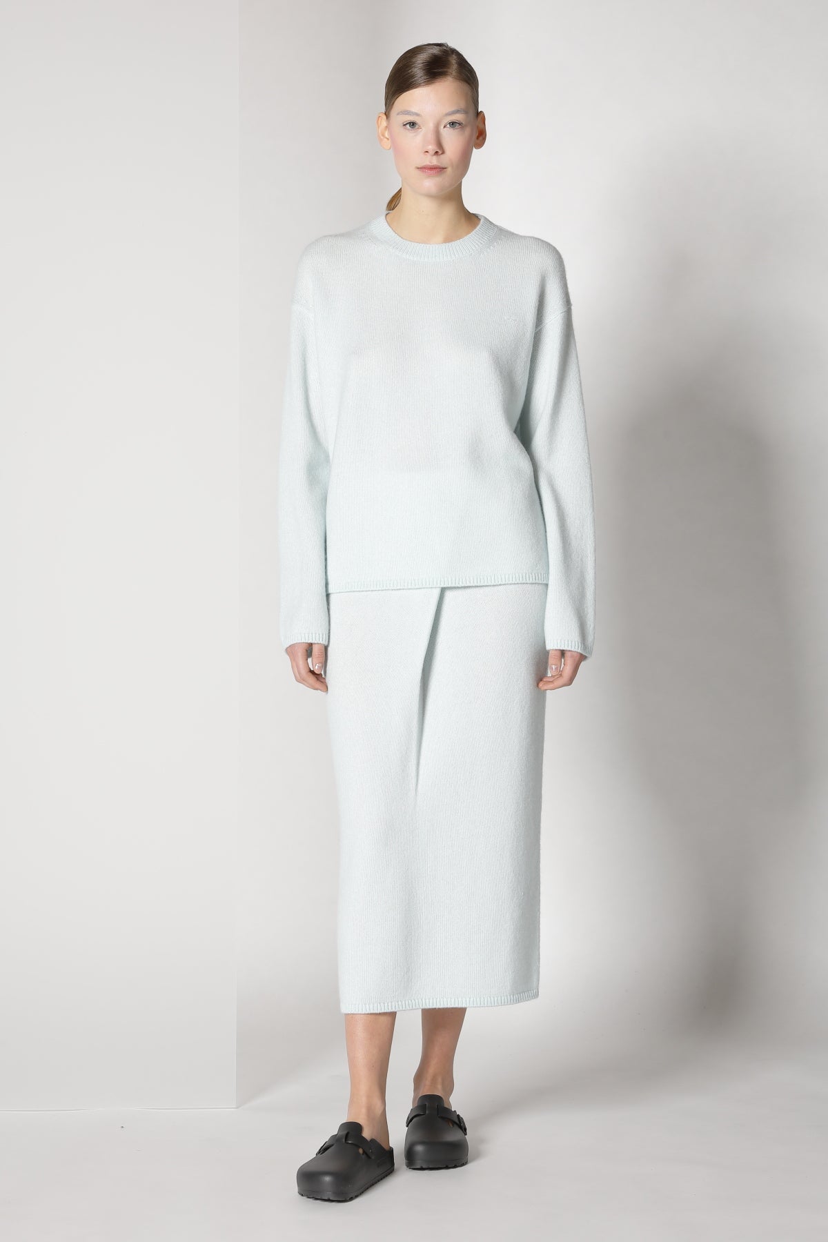 Sminfinity-Blurry Crew Jumper-Strick & Pullover-Black-Deal-Outlet-by-ARCHIVIST