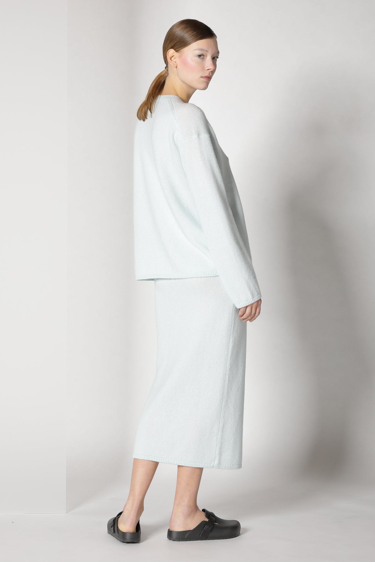 Sminfinity-Blurry Crew Jumper-Strick & Pullover-Black-Deal-Outlet-by-ARCHIVIST