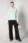 Sminfinity-Blurry Ribbed Turtleneck-Strick & Pullover-Black-Deal-Outlet-by-ARCHIVIST