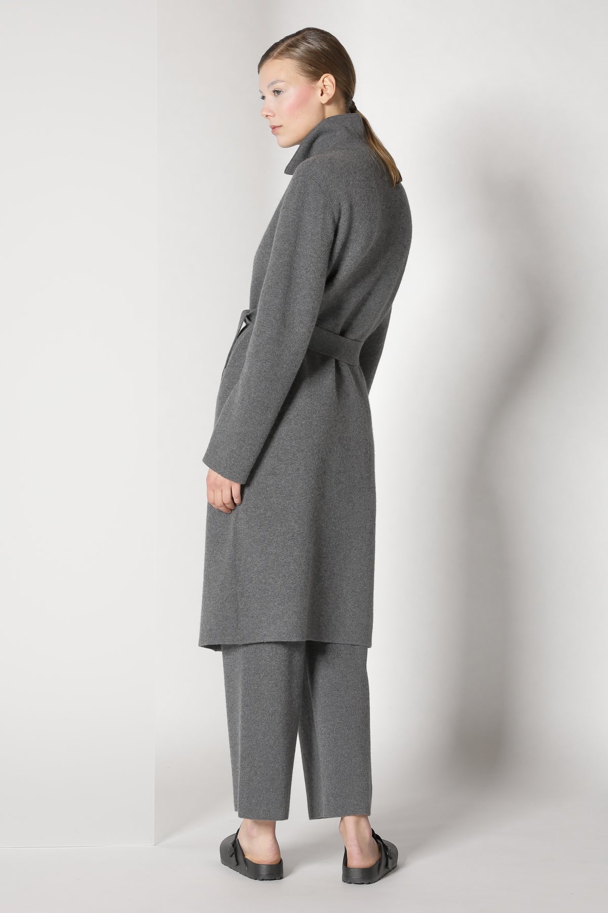 Sminfinity-Doubleface Pea Coat-Strick & Pullover-Black-Deal-Outlet-by-ARCHIVIST