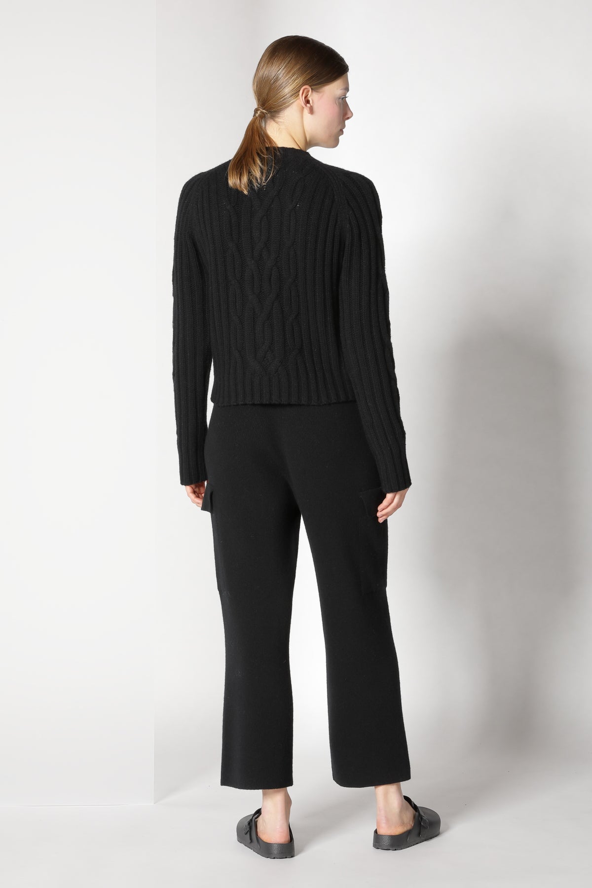 Sminfinity-Chilly Cable Jumper-Strick & Pullover-Black-Deal-Outlet-by-ARCHIVIST