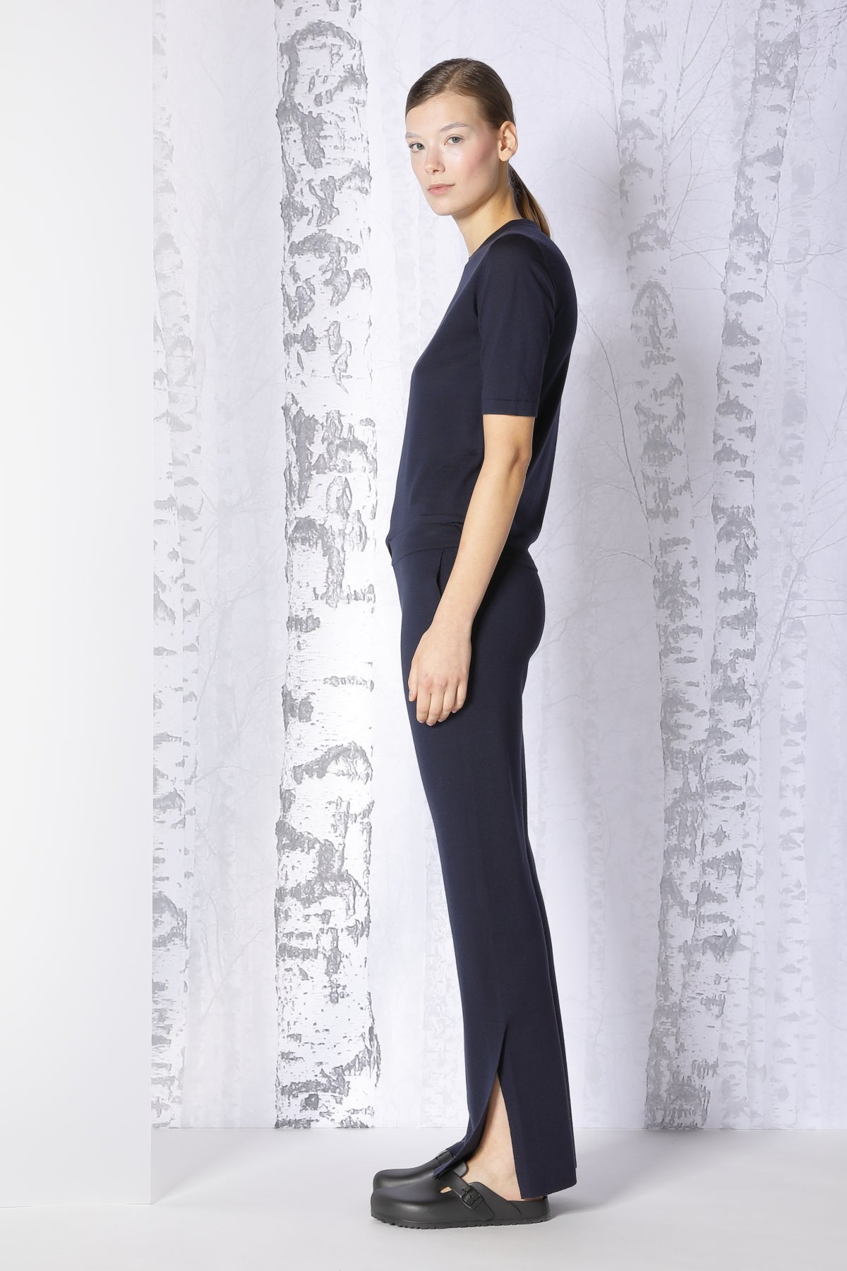 Sminfinity-Extrafine Fitted T-Shirts-Black-Deal-Outlet-by-ARCHIVIST