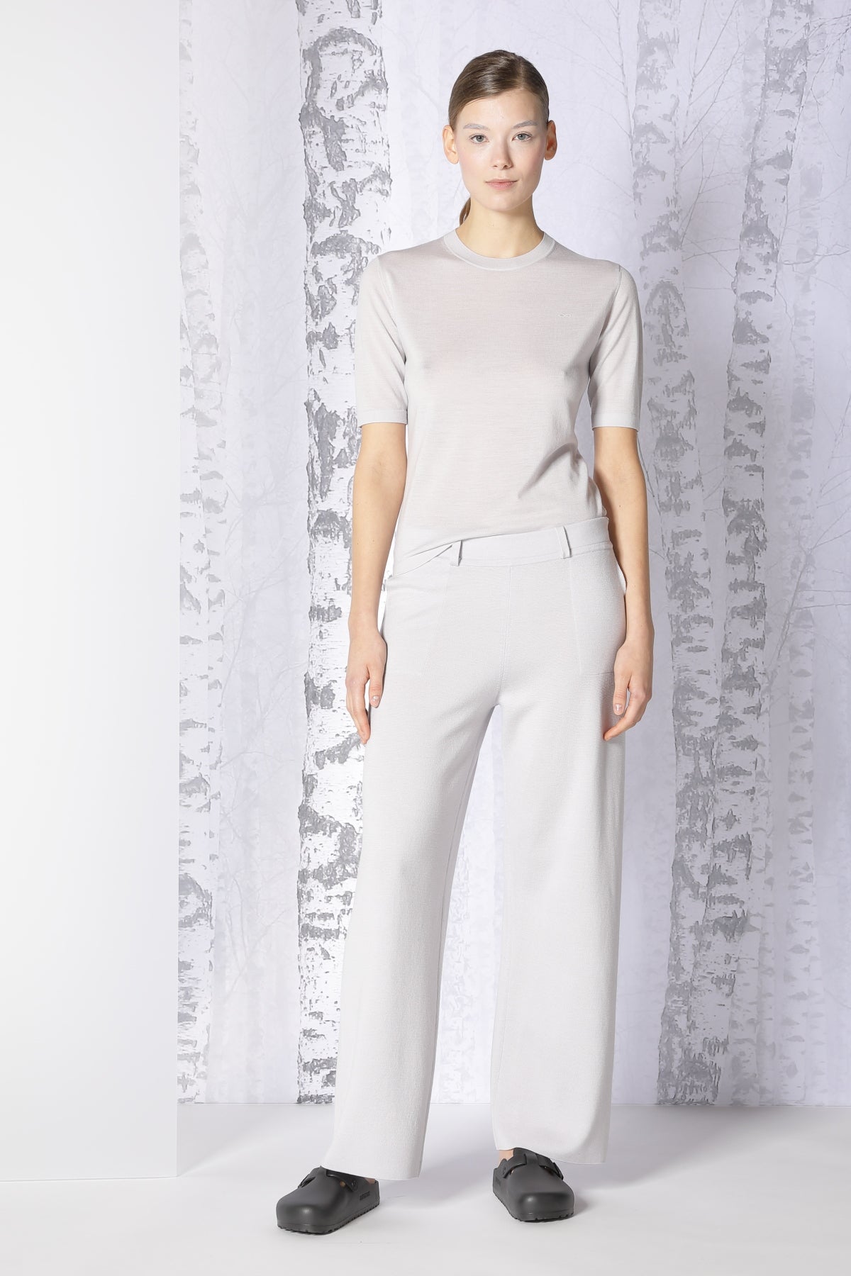 Sminfinity-Extrafine Fitted T-Shirts-Black-Deal-Outlet-by-ARCHIVIST