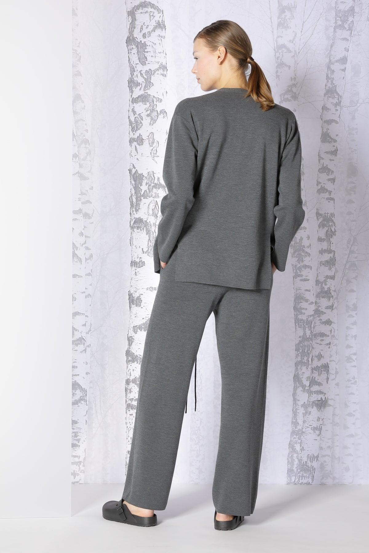 Sminfinity-Milano Slitted Jacket-Jacken & Mäntel-Black-Deal-Outlet-by-ARCHIVIST