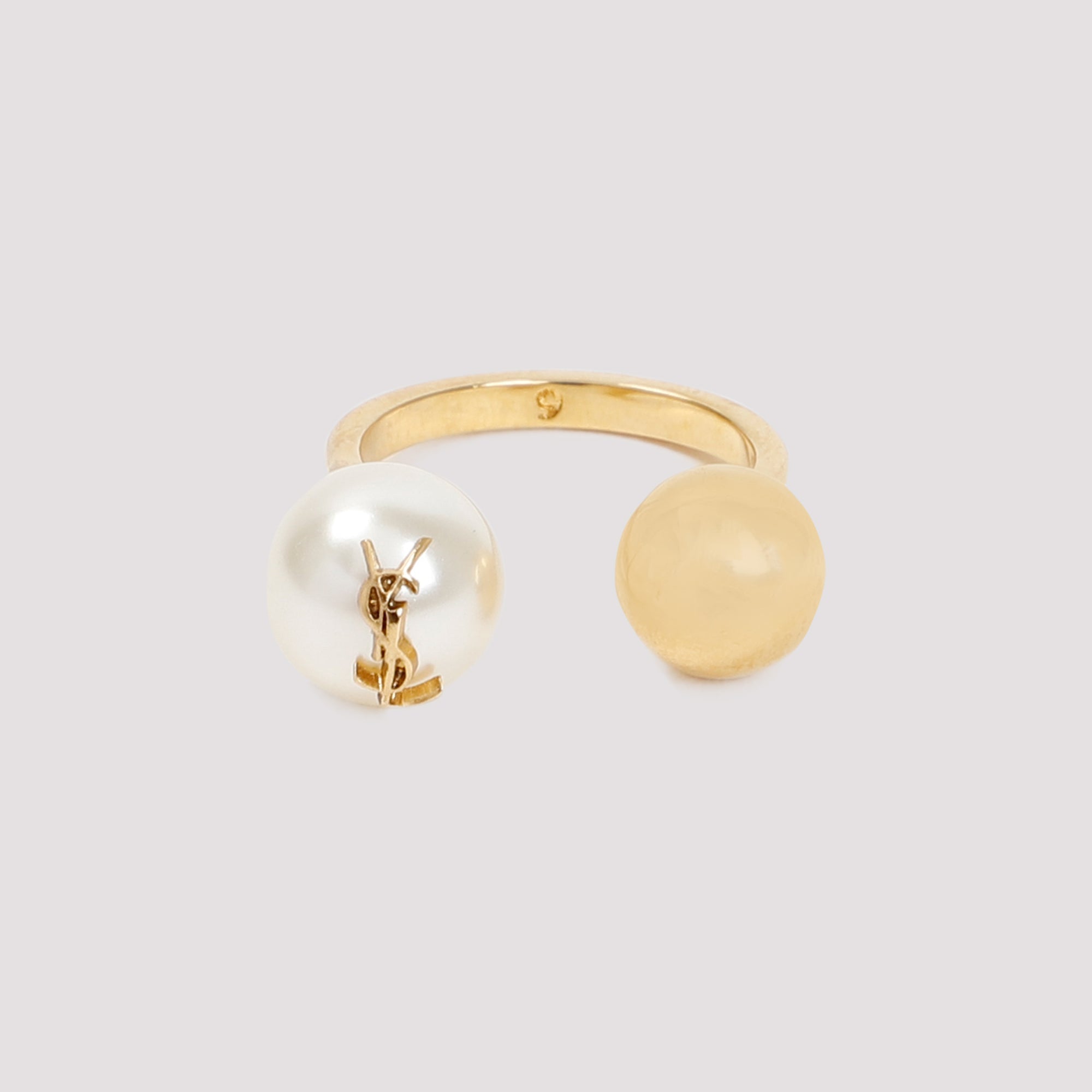 Saint Laurent Bague Boule Ysl Ring - WOMEN ACCESSORIES - Saint Laurent - T.Luxy