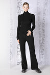 Sminfinity-Milano Slitted Pants-Hosen-Black-Deal-Outlet-by-ARCHIVIST