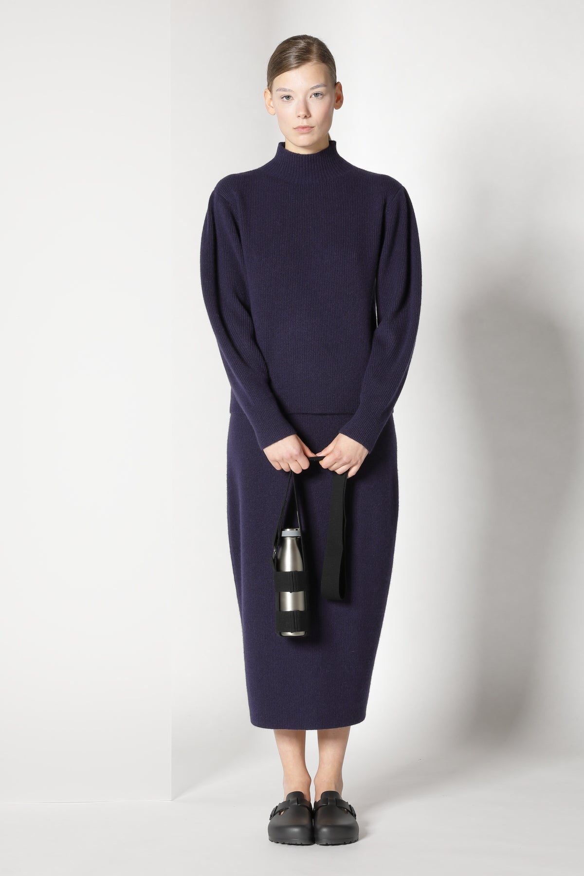 Sminfinity-Pure All Needle Jumper-Strick & Pullover-Black-Deal-Outlet-by-ARCHIVIST