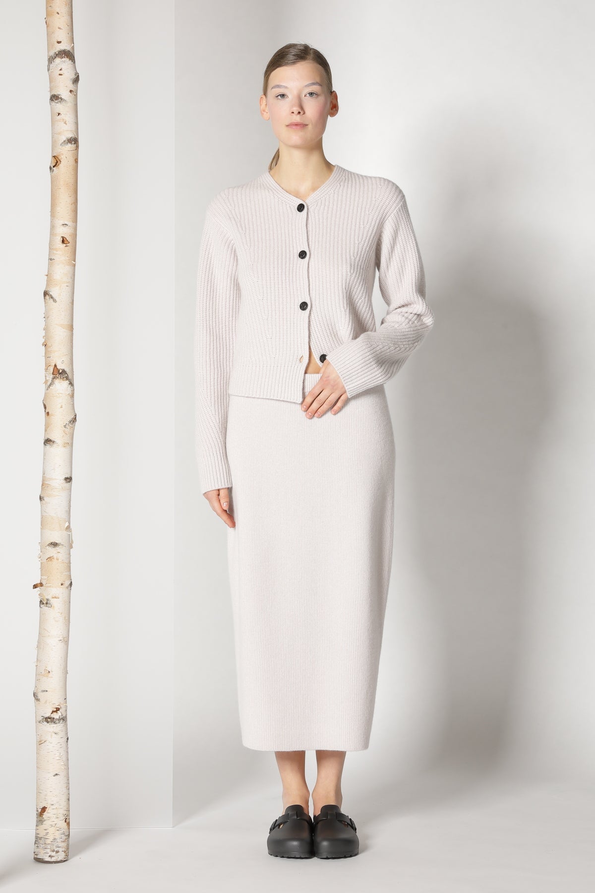 Sminfinity-Pure All Needle Tulip Skirt-Kleider & Röcke-Black-Deal-Outlet-by-ARCHIVIST