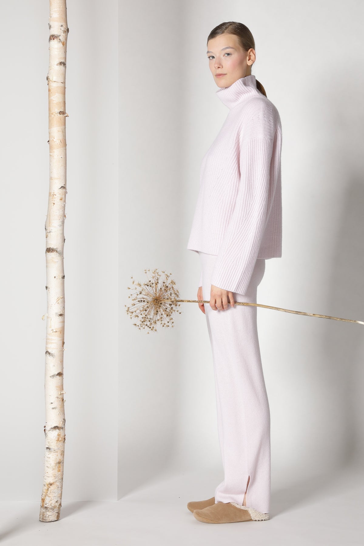 Sminfinity-Pure Icon Rib Turtle-Strick & Pullover-Black-Deal-Outlet-by-ARCHIVIST