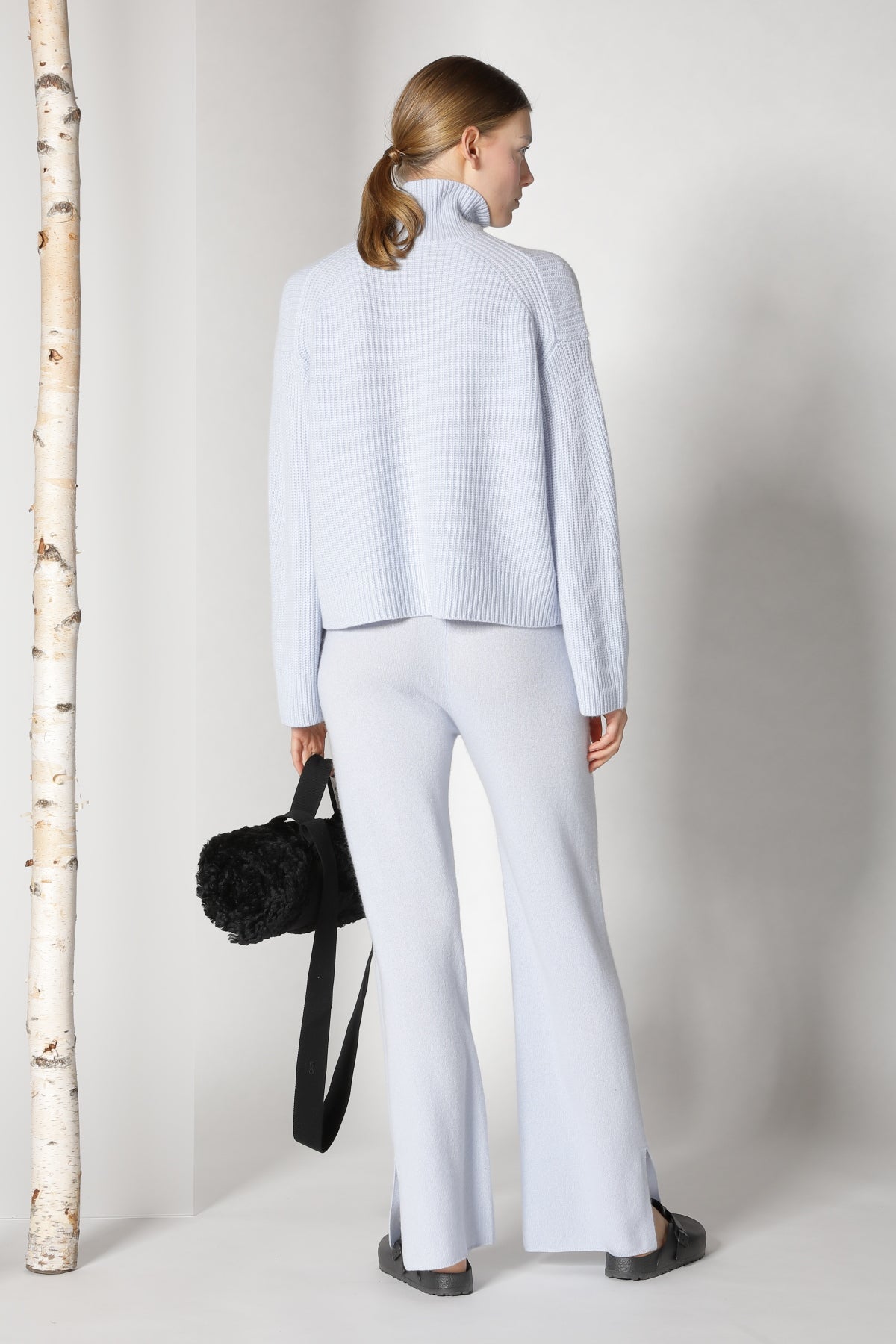 Sminfinity-Pure Icon Rib Turtle-Strick & Pullover-Black-Deal-Outlet-by-ARCHIVIST