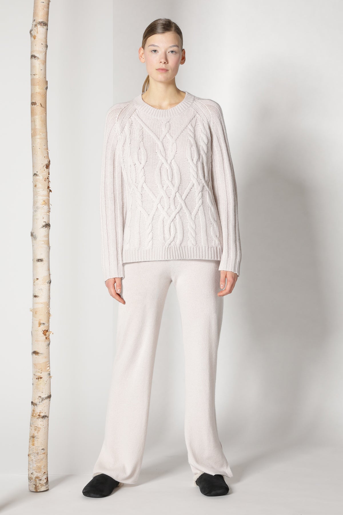 Sminfinity-Pure Poetree Cable Jumper-Strick & Pullover-Black-Deal-Outlet-by-ARCHIVIST