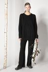 Sminfinity-Pure Poetree Long Cable Jumper-Strick & Pullover-Black-Deal-Outlet-by-ARCHIVIST