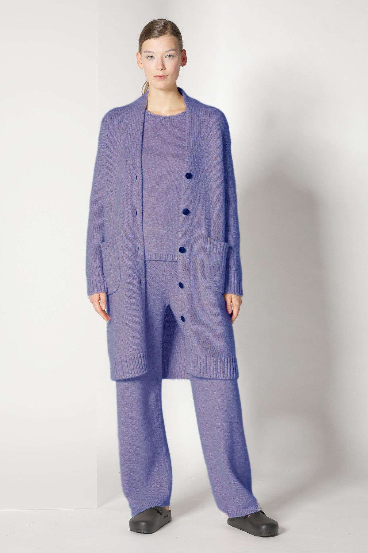 Sminfinity-Cosy Long Cardigan-Strick & Pullover-Black-Deal-Outlet-by-ARCHIVIST