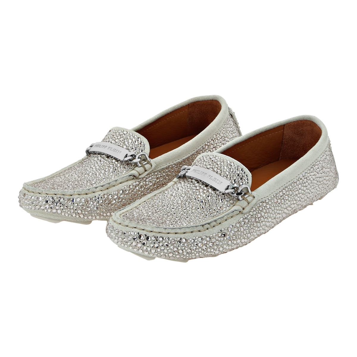 Suede Strass Moccasin