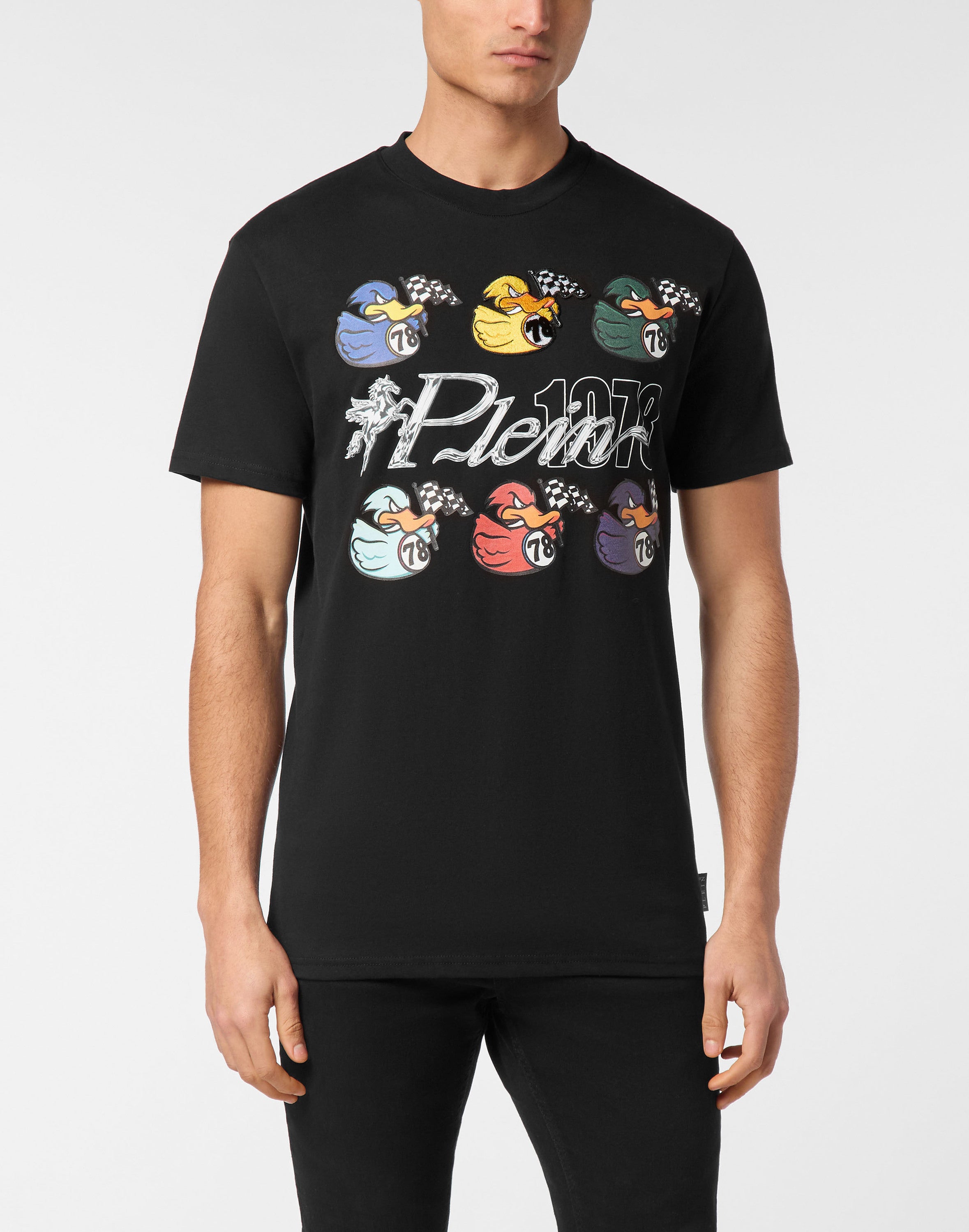T-shirt Round Neck SS Tee Plein 1978 Duck
