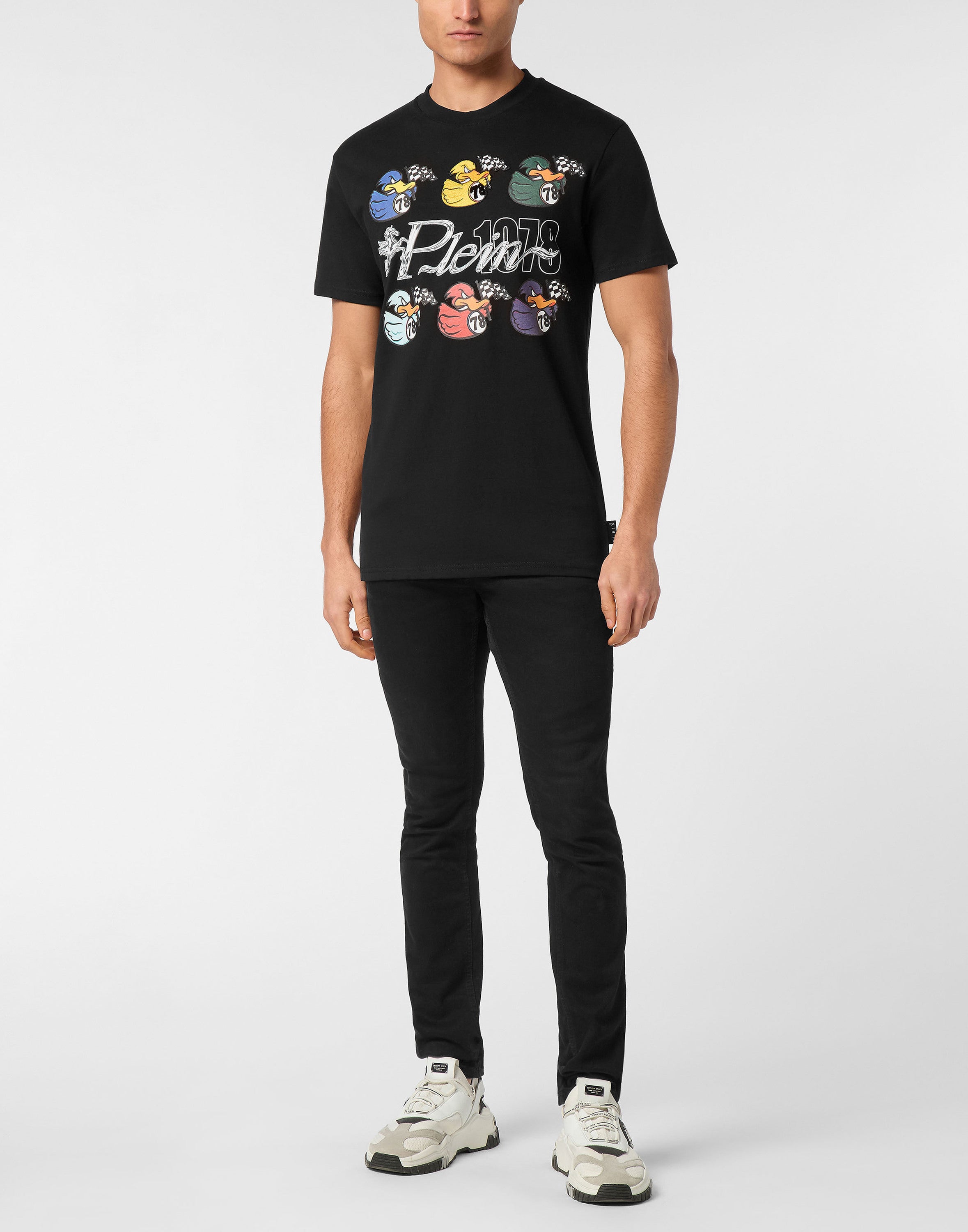 T-shirt Round Neck SS Tee Plein 1978 Duck