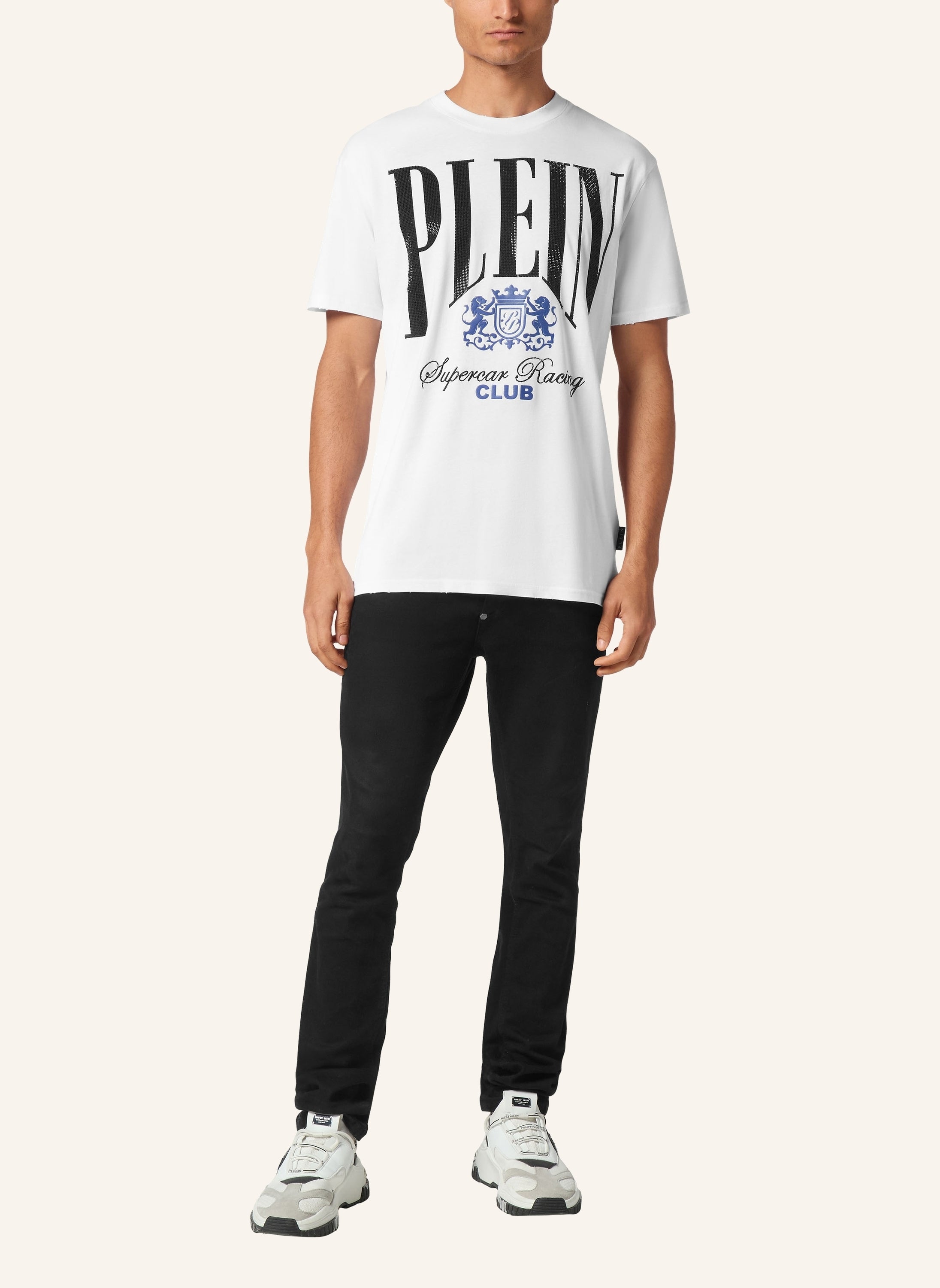 Jersey T-shirt Round Neck SS Strass Cars Racing
