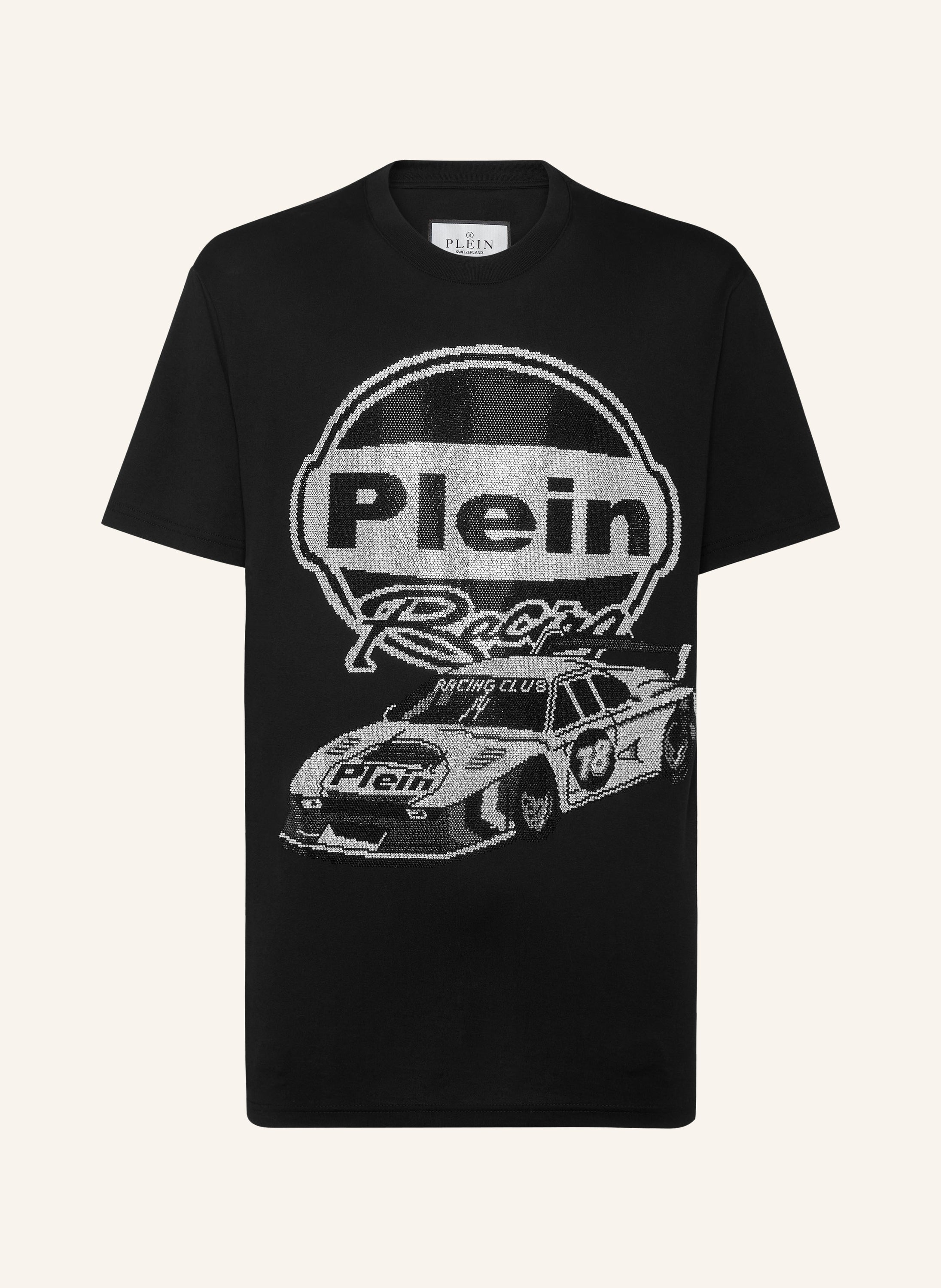 Jersey T-shirt Round Neck SS Strass Cars Racing