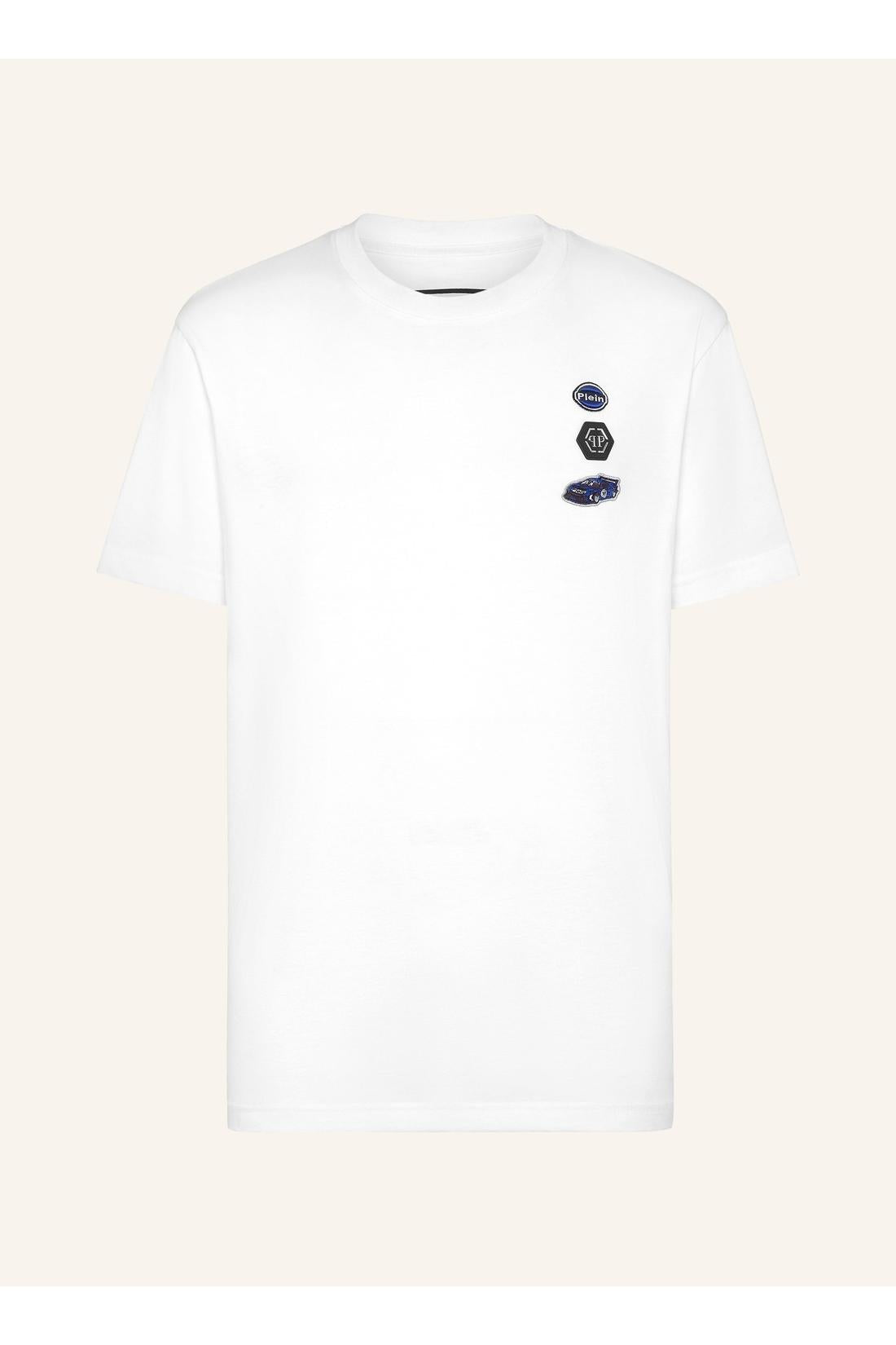 Philipp Plein Jersey T-shirt Round Neck SS Cars Racing, Shirts