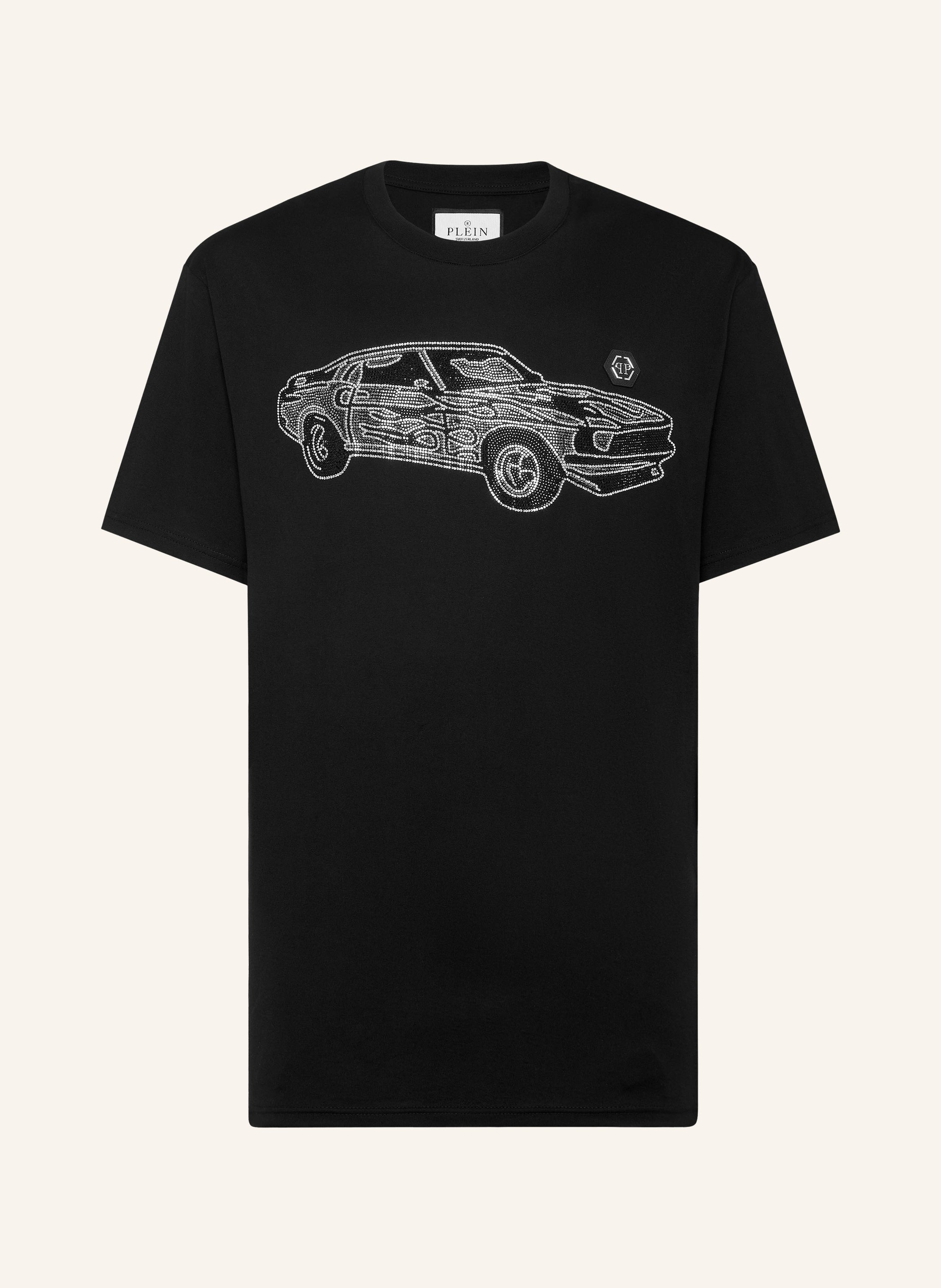 Jersey T-shirt Round Neck SS Strass Cars Racing