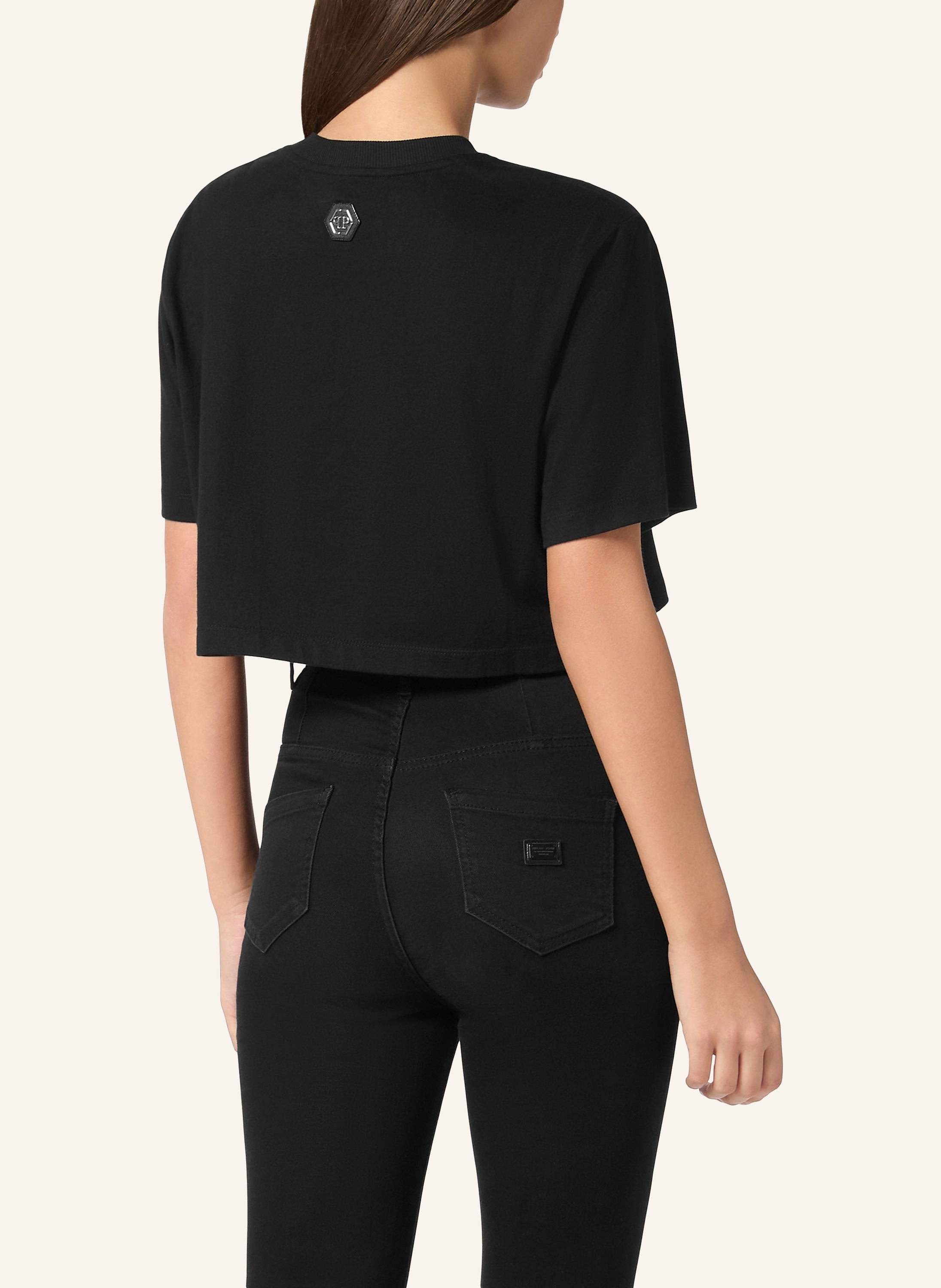 T-shirt Crop Plein Car