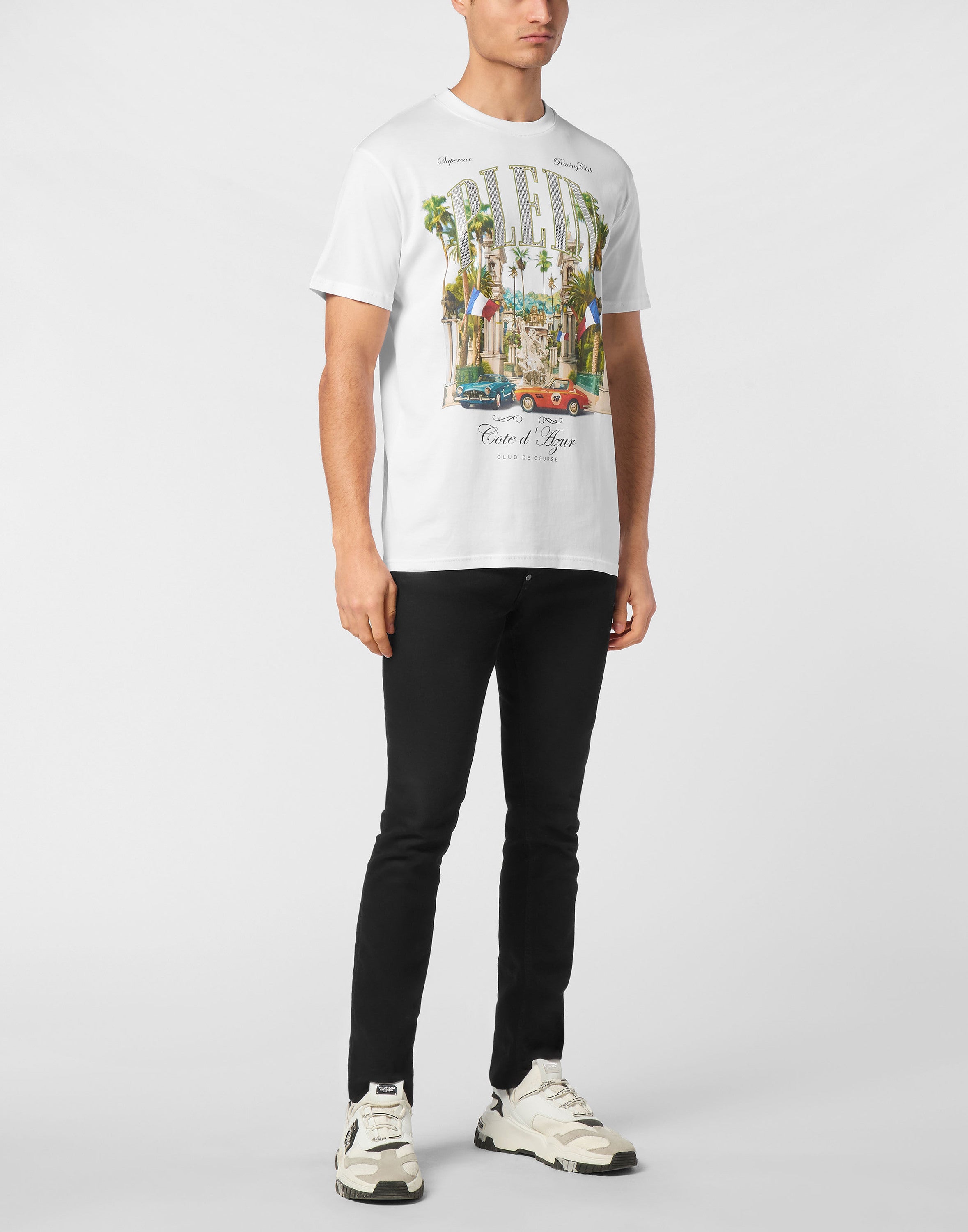 T-shirt Round Neck SS Club The Course Stones