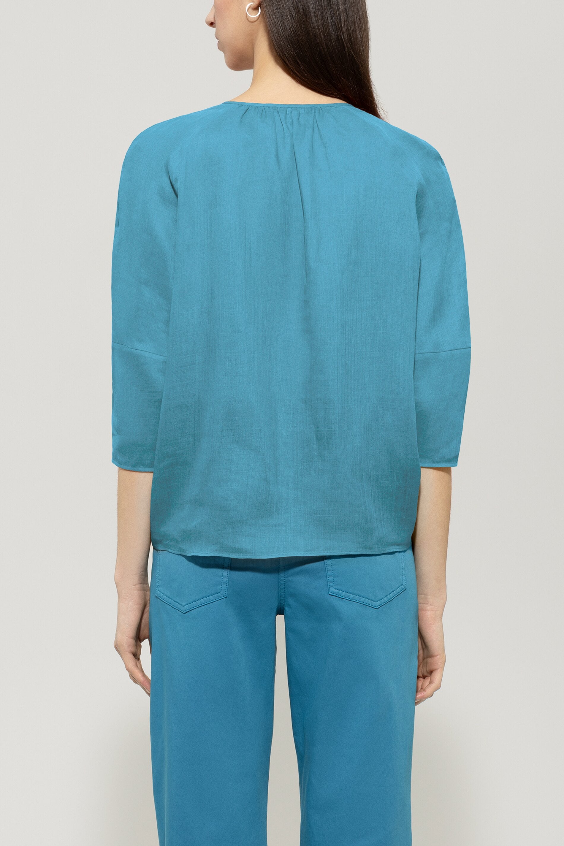 Ramie-Tunika-Bluse