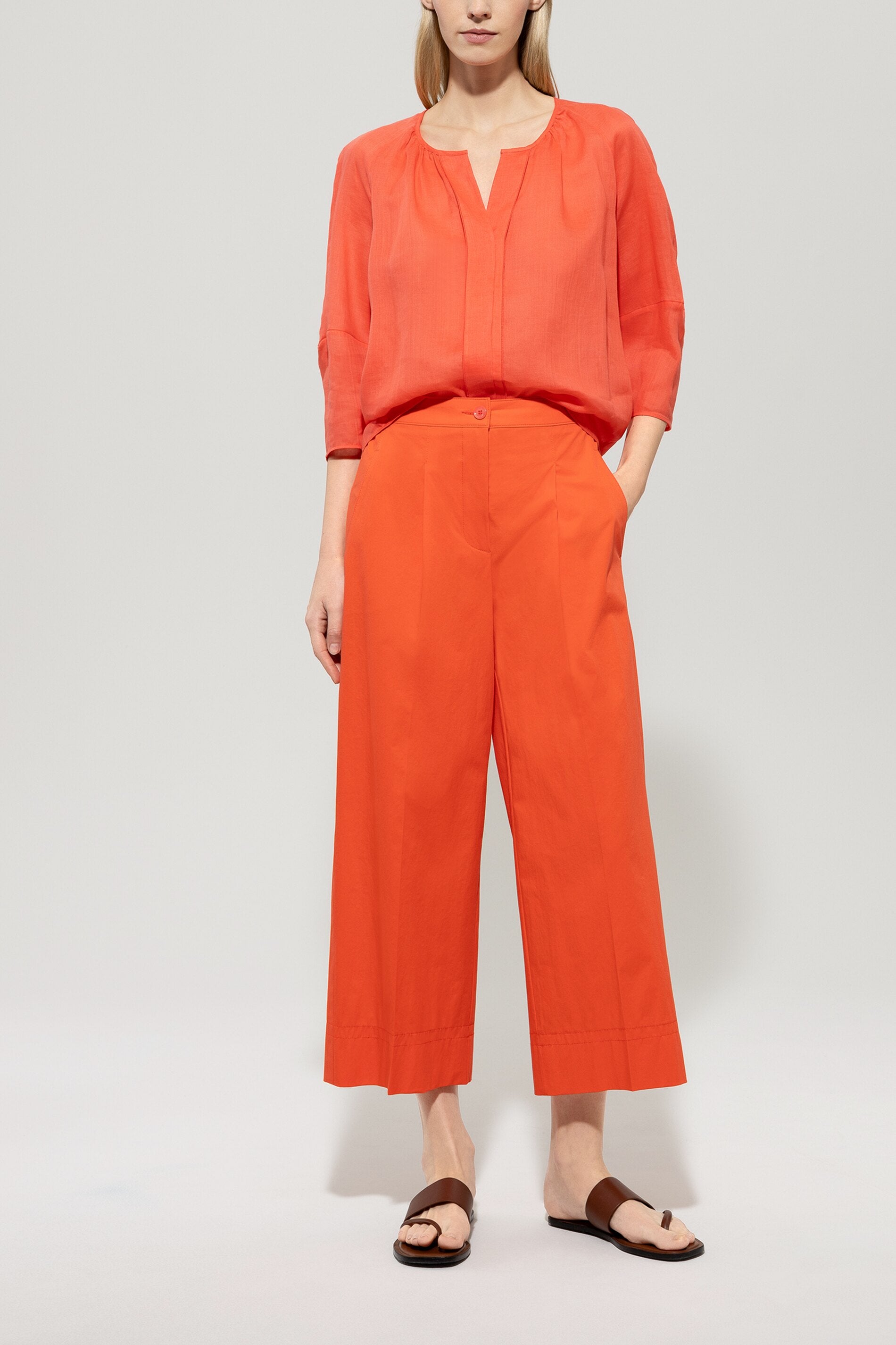Ramie-Tunika-Bluse