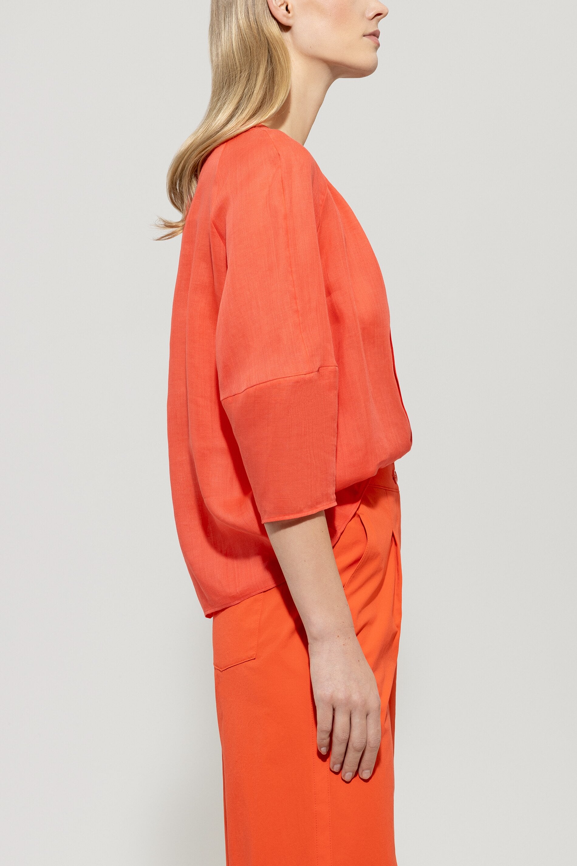 Ramie-Tunika-Bluse