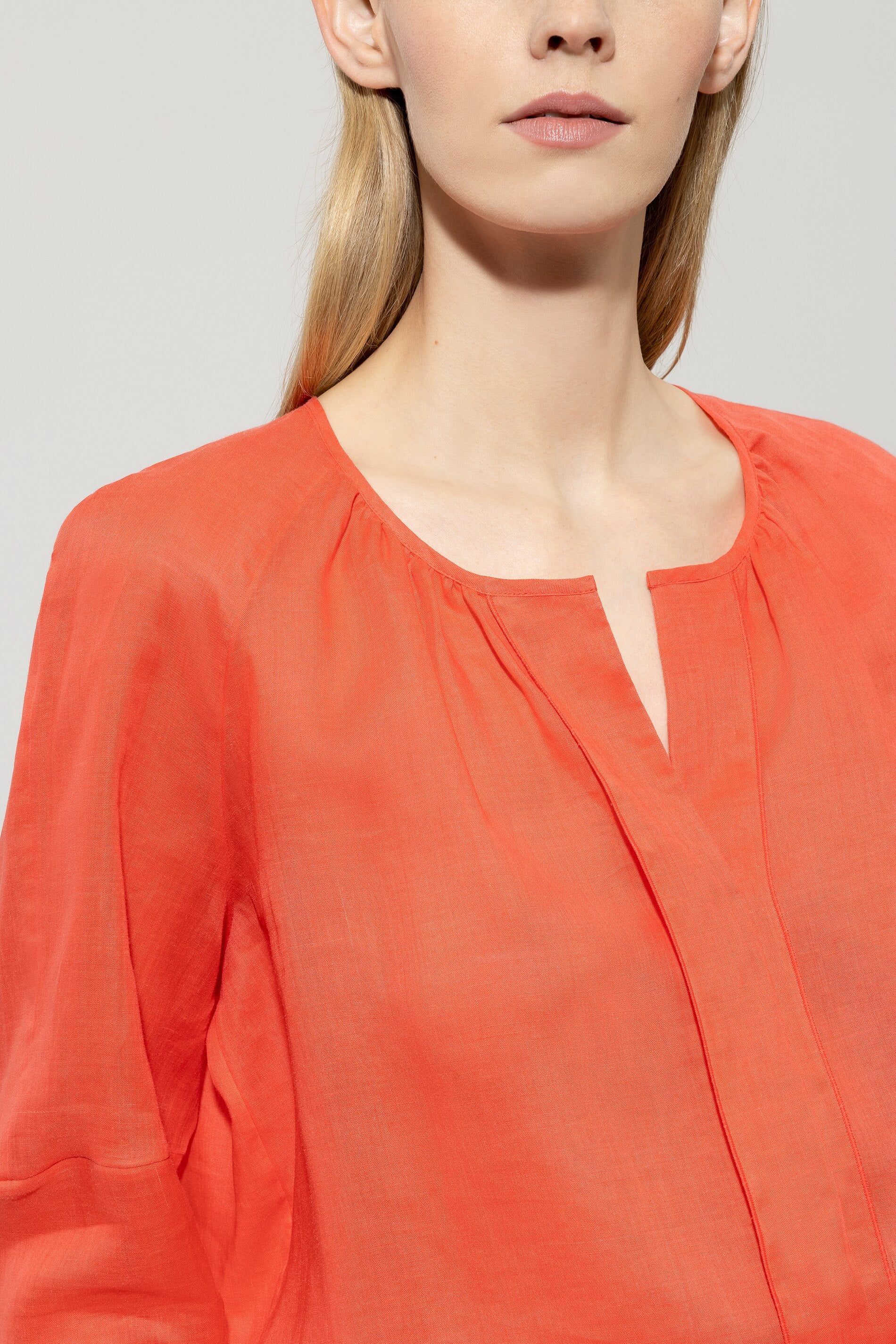 Ramie-Tunika-Bluse
