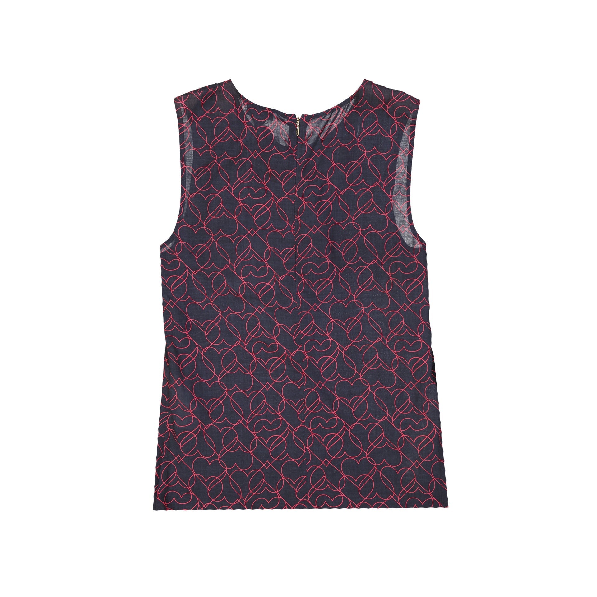 Armani Jeans Heart Printed Top