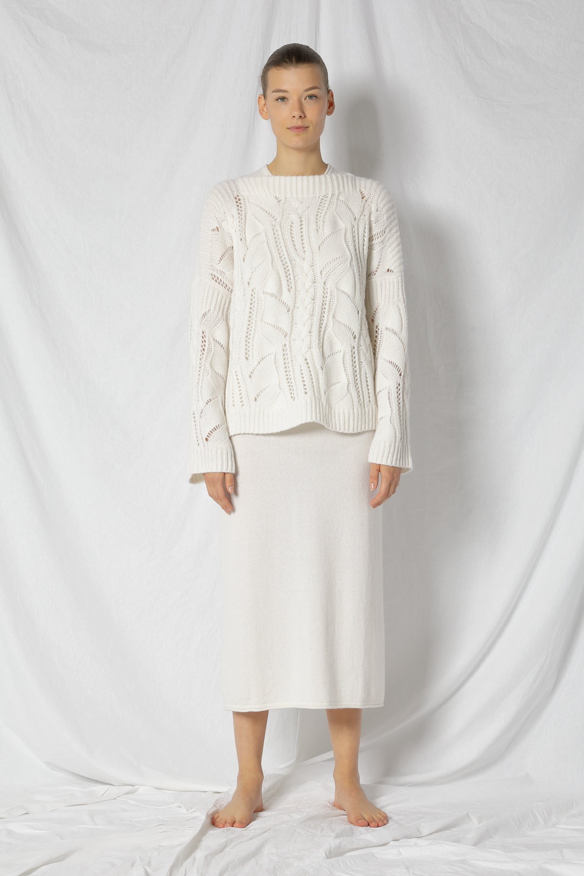 Blurry Lace Jumper-Strick & Pullover-Sminfinity-OUTLET-ARCHIVIST-ARCHIVE-SALE