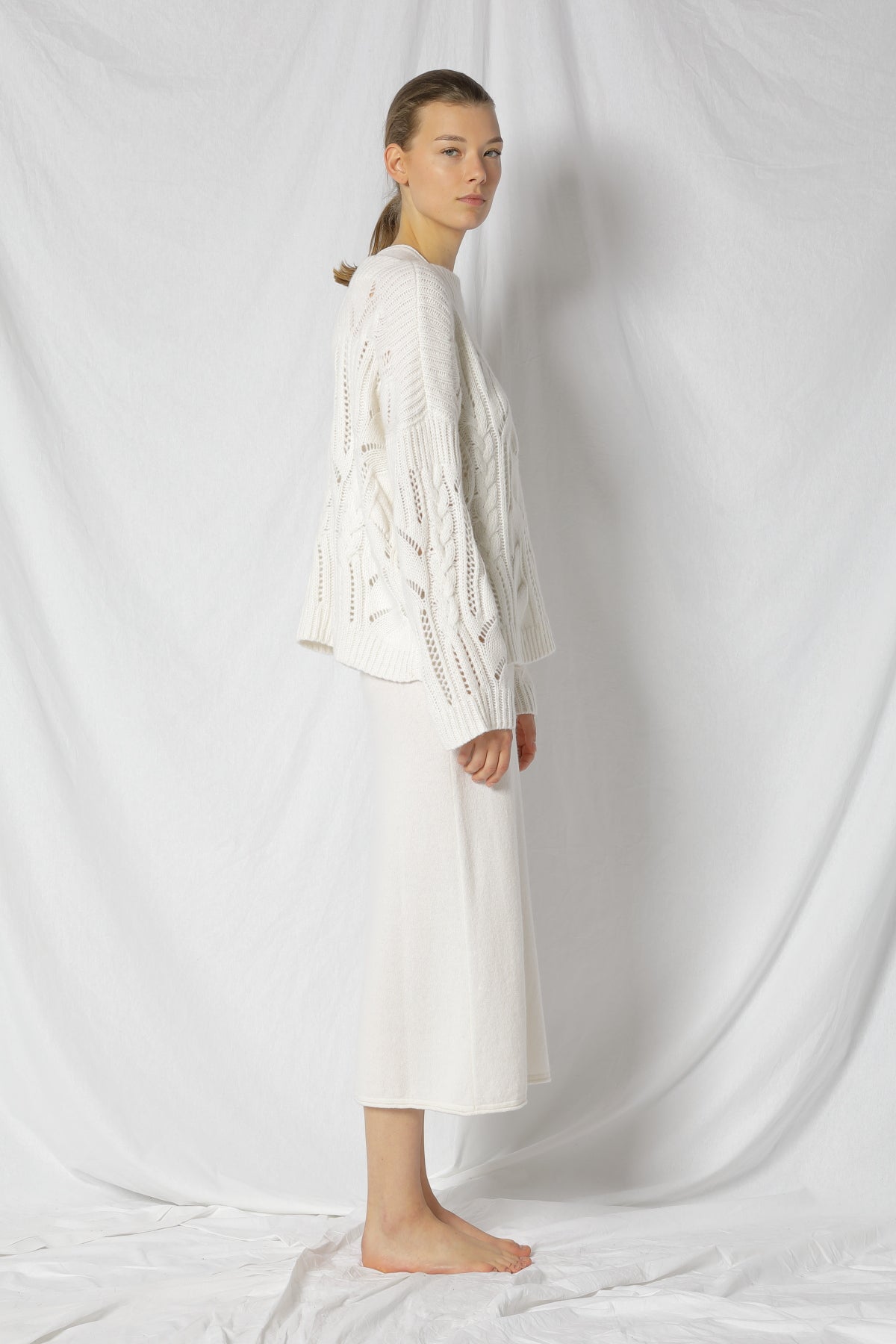 Blurry Lace Jumper-Strick & Pullover-Sminfinity-OUTLET-ARCHIVIST-ARCHIVE-SALE