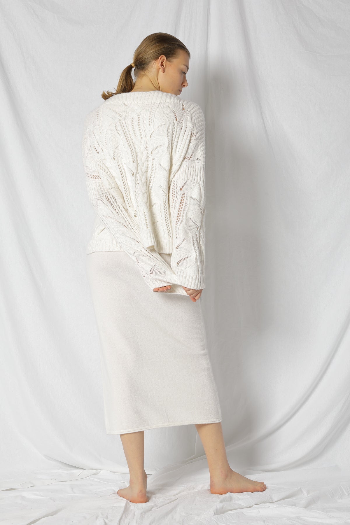Blurry Lace Jumper-Strick & Pullover-Sminfinity-OUTLET-ARCHIVIST-ARCHIVE-SALE