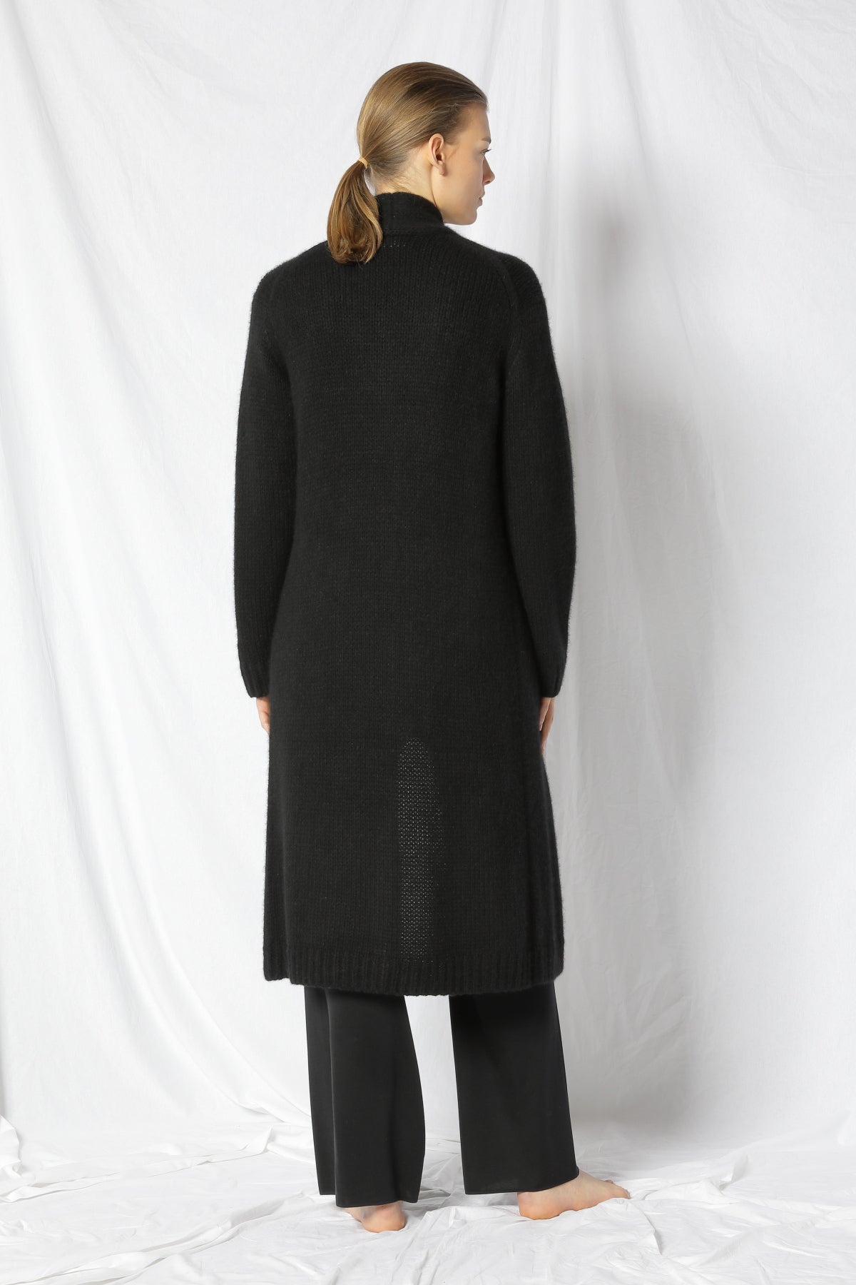 Blurry Chunky Maxi Coat