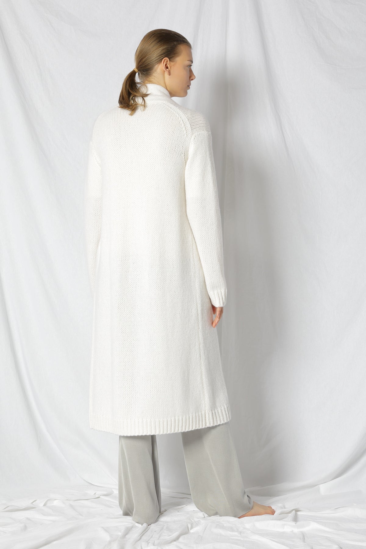 Blurry Chunky Maxi Coat