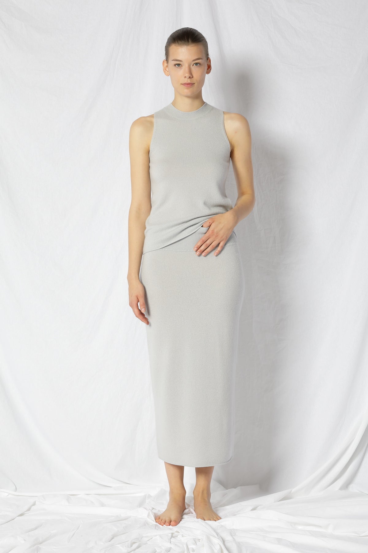 Pure Fitted Pencil Skirt